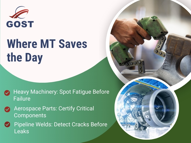 MT non destructive testing