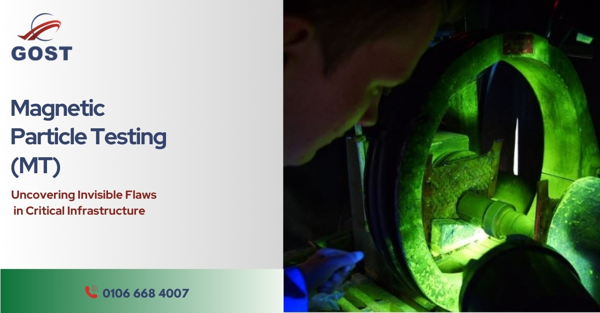 Magnetic Particle Testing Services With GOST Egypt