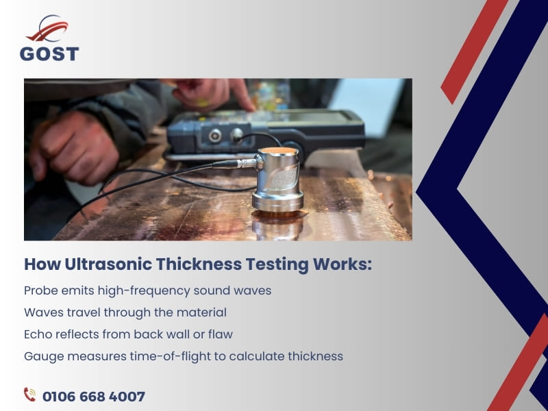 NDT thickness measurement